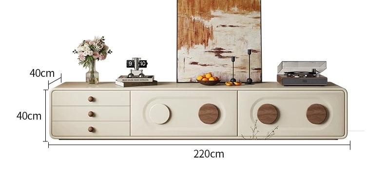 TA267 落地電視櫃尺寸圖 220×40×40cm